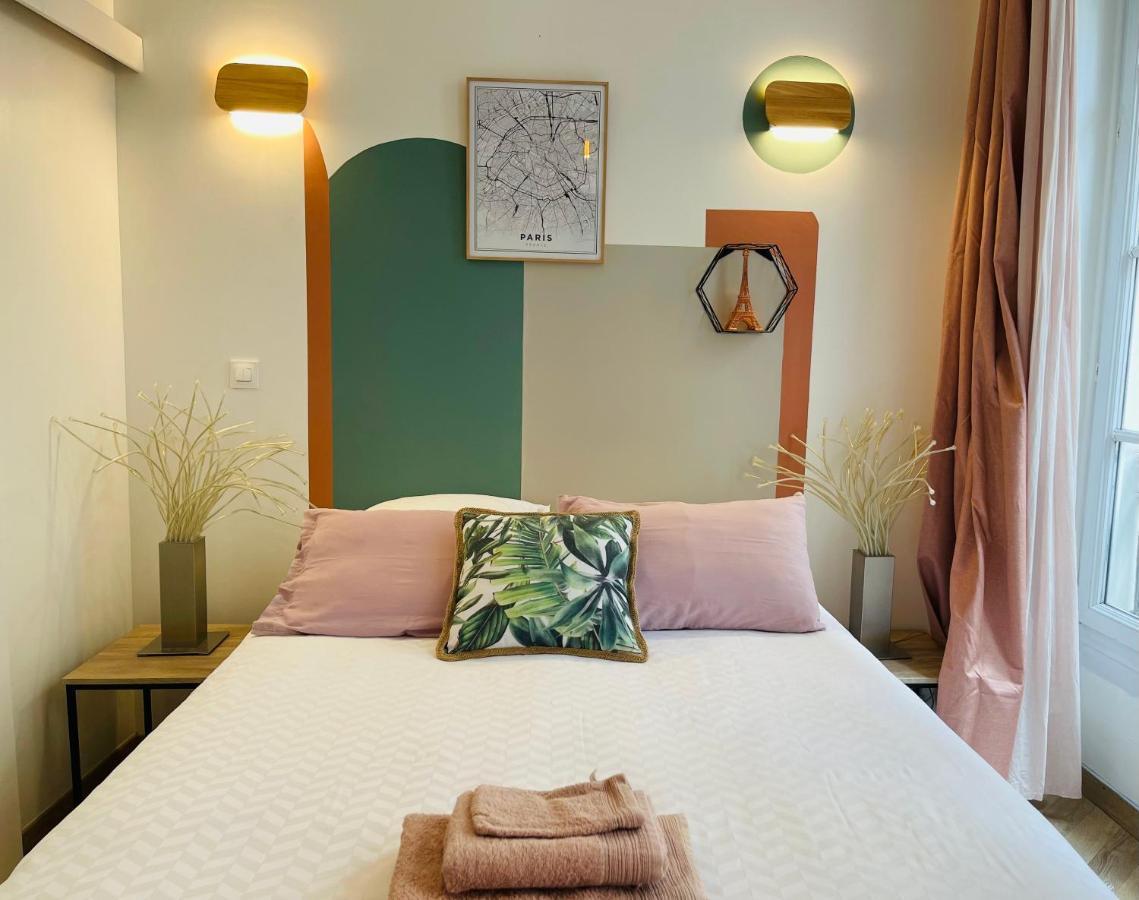 Le Nid Douillet De Patricia Apartment Paris Bagian luar foto